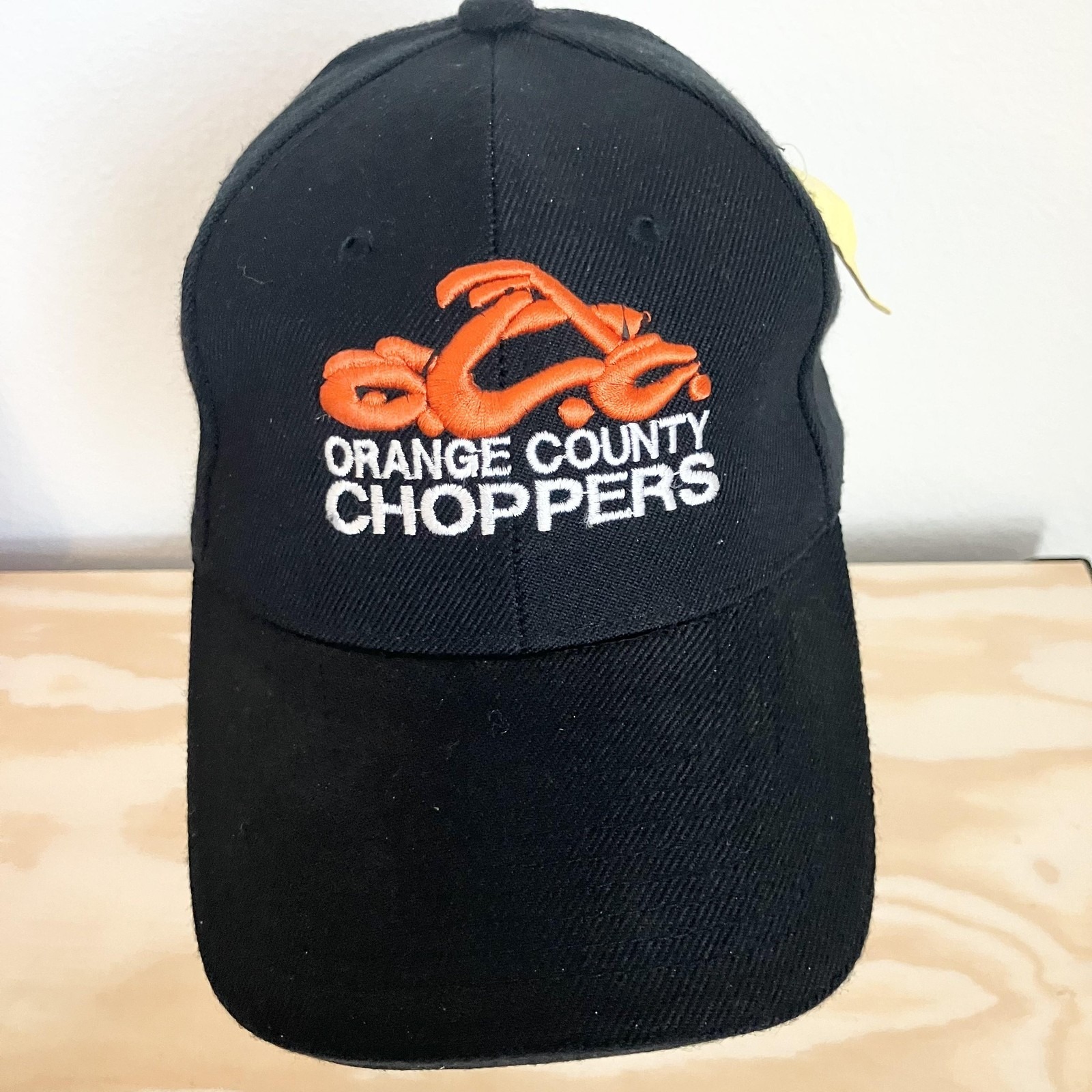 Orange County Choppers Hat Cap Strap Back Mens One Size Black Yuyu Cap